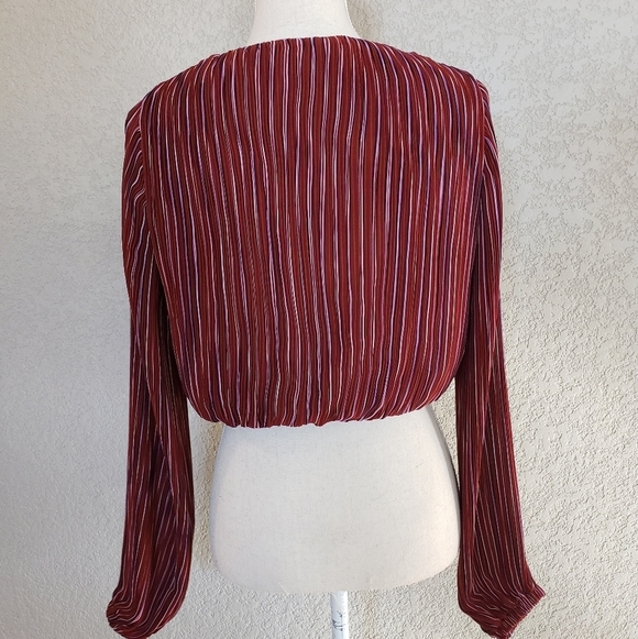 Aster the label crop top blouse - Picture 4 of 7